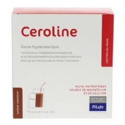 ceroline sobres (14 u chocolate)