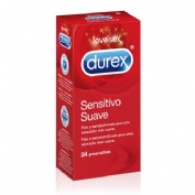 PRESERVATIVOS durex sensitivo suave (24 u)