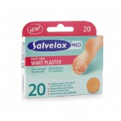 APOSITO ADHESIVO CON SALICILICO salvelox med wart plaster verrugas (20 apositos)