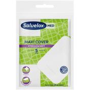 APOSITO ESTERIL salvelox med maxi cover (5 apositos 76 mm x 54 mm)