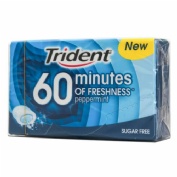Chicle trident 60 min ment 16u