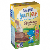nestle papilla 8 cereales al cacao (600 g)