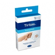 tiritas aposito adhesivo (transparente 2 tamaños 20 tiritas)