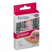 APOSITO ADHESIVO C/ TIJERA tiritas classic (10 cm x 6 cm 5 apositos)