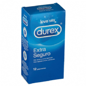 PRESERVATIVOS durex extra seguro (12 u)