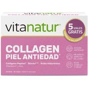 Vitanatur collagen piel 30 viales 25 ml sabor frutos rojos