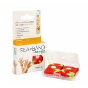 sea band by aquamed active pulsera antimareo (niño 2 u)