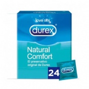 Durex natural plus - preservativos (24 u)