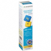 arkovital magnesio potasio efervescente (18 comp)