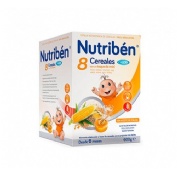nutriben 8 cereales y miel calcio (600 g)