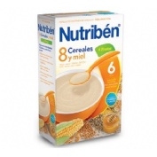 nutriben 8 cereales y miel 4 frutas (600 g)
