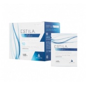 Estila toallitas esteriles de un solo uso - higiene de parpados/ pestañas y borde palpebral (10 toal