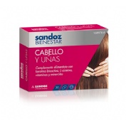 sandoz bienestar cabello y uñas (30 caps)