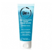 be+ gel exfoliante suave doble accion (75 ml)