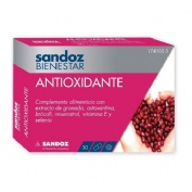sandoz bienestar antioxidante (30 caps)