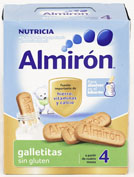 almiron galletitas advance pack sin gluten (250 g)