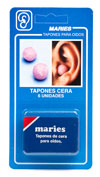 MARIES tapones oidos cera (6 u)
