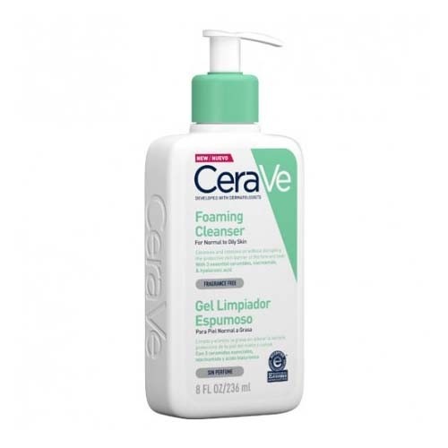 Cerave gel limpiador espumoso (1 envase 236 ml)