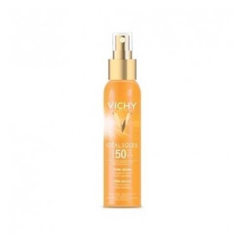 Ideal soleil spf 50 aceite seco rostro y cuerpo (1 envase 125 ml)