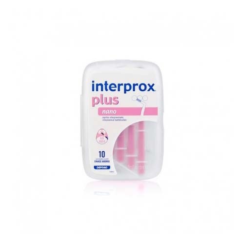 Cepillo espacio interproximal interprox plus 2g nano 10 unidades - interprox plus 2g