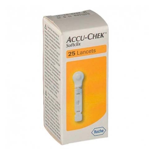 Accu-chek softclix lancetas (25 lancetas)