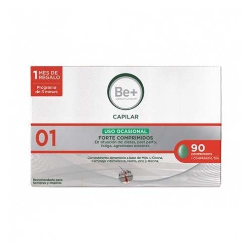 Be+ med capilar uso ocasional forte (90 comprimidos)