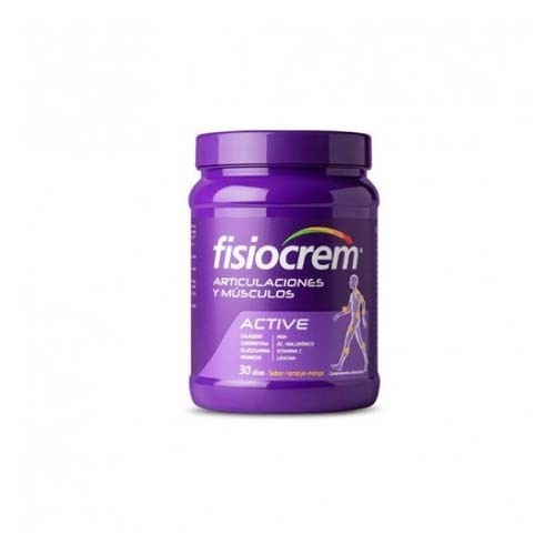 Fisiocrem soluble active (1 envase 480 g sabor naranja mango)