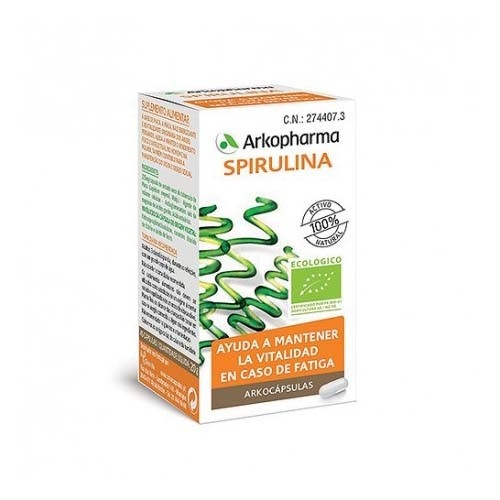 spirulina arkopharma (48 capsulas)
