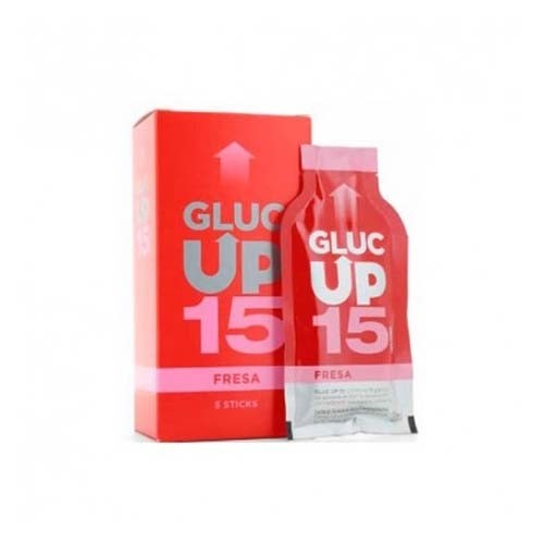 Gluc up 15 faes farma (5 sticks sabor fresa)