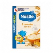 Nestle papilla 8 cereales con miel (1 envase 900 g)