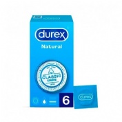 Durex natural plus - preservativos (6 unidades)